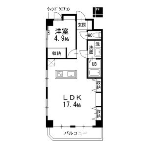 レジデンス安藤Ⅱの間取り