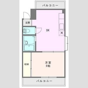 第二蓮本ハウスの間取り