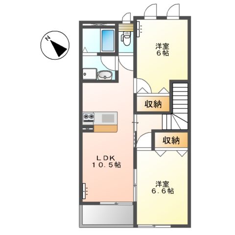 サニーヴィレッジの間取り