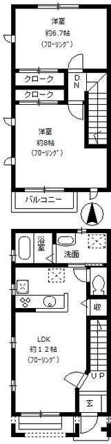 エスポワールの間取り