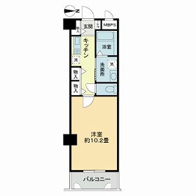 ライオンズマンション上鳥羽の間取り