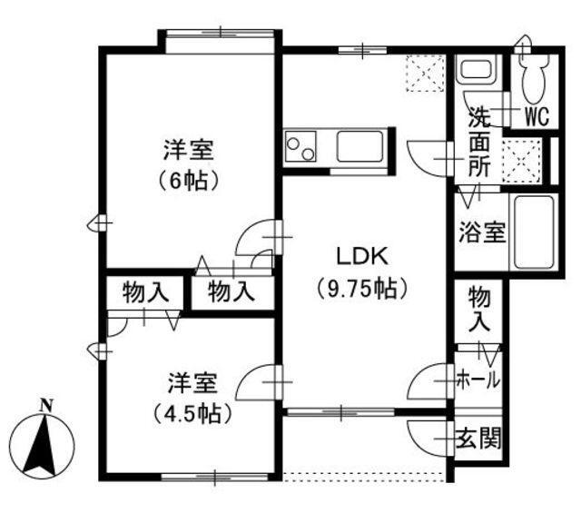 エクセレントハイツの間取り