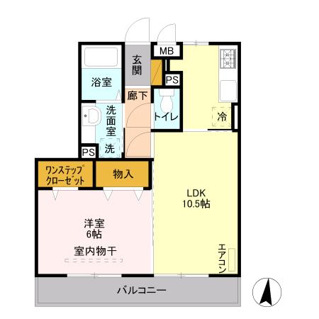 D'クレアーレの間取り