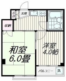CASA戸越公園の間取り
