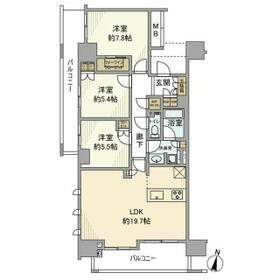 アトラス品川中延・209号室の間取り