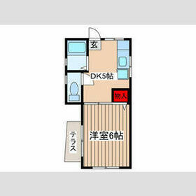 アパートメントのだめの間取り