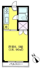 和泉町コーポの間取り