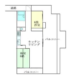 ルネ新行徳の間取り