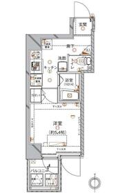 クレイシア西蒲田の間取り