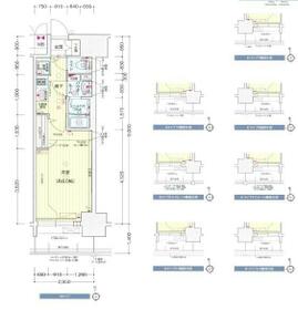 プレサンス新栄町ギャラントの間取り