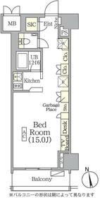 ザ・パークハビオ神楽坂レジデンスSouthの間取り