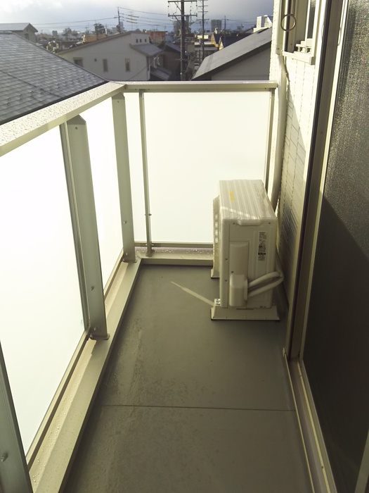 12/18 バルコニー
