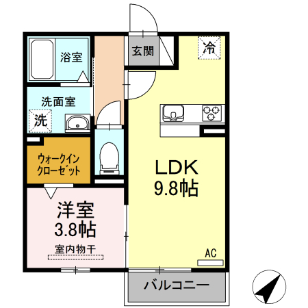 ラ・メール知多の間取り