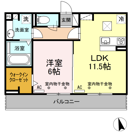 マーブルⅡの間取り