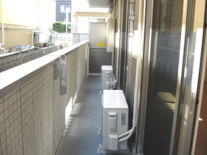 12/22 バルコニー