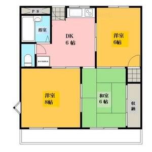 コンスポワール岸和田A棟の間取り