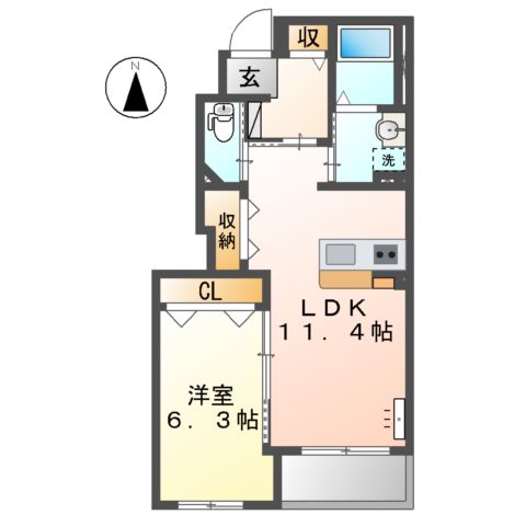 プレーンの間取り