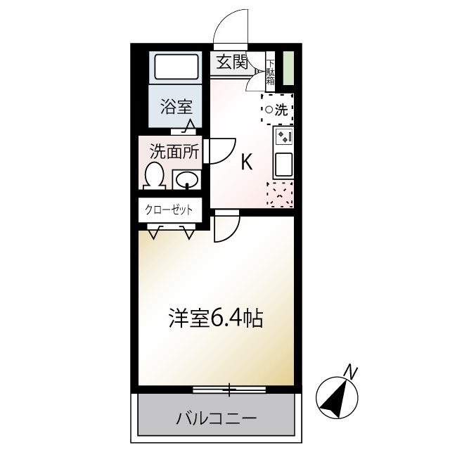 MQuarto湘南海岸公園Ⅱの間取り