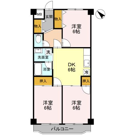 パークシティ 住居の間取り