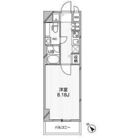 ルクレ西馬込の間取り