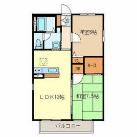 モナハイツの間取り