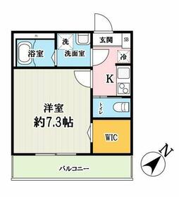 キャメル川越 都Bの間取り