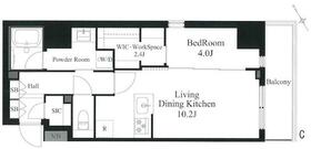 ラティエラ秋葉原の間取り