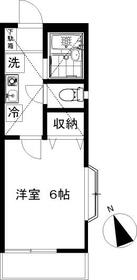 キャンパスコートの間取り