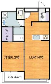 ケーケーフェニックス(K.K.PHOENIX)の間取り