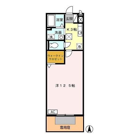 コンフォートアベニューの間取り
