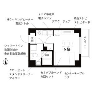 プチグランデアクアの間取り