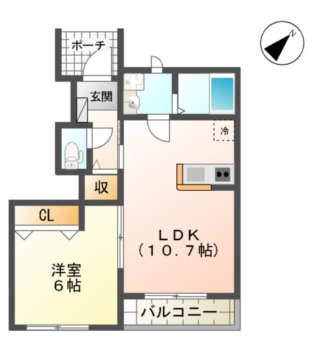 サンフラワーの間取り