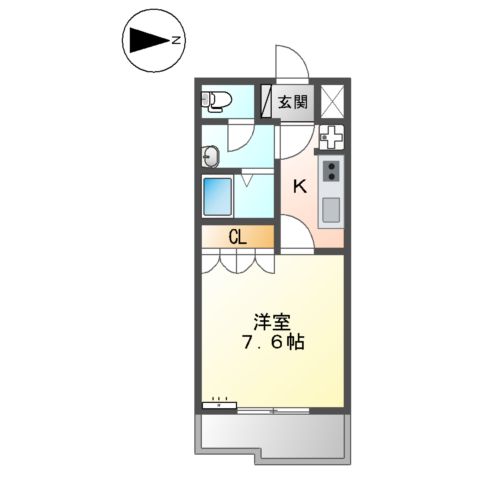グレイスヴィラ花水木の間取り