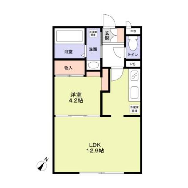 Urban luxe KAMINOGEの間取り