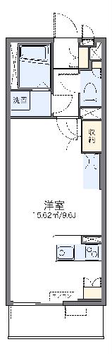 レオネクストADAMANTⅢの間取り