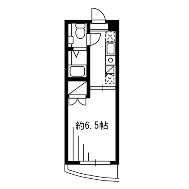 北新宿の完工年月(2008年7月)築の賃貸マンションの間取り