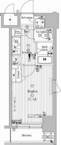 グランド・ガーラ横濱万世町の間取り