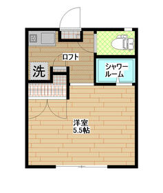 ウッドハイム大松の間取り