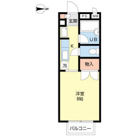 キャメルコートAの間取り