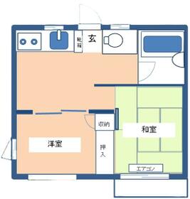 コーポレジデンスの間取り