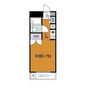 レスト小杉Ⅱの間取り