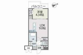 インプルーブ西新の間取り