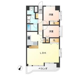 プラージュ今泉の間取り