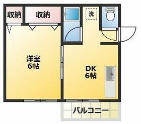 ヒルズBの間取り