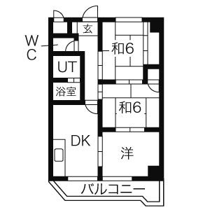 日進ビルの間取り