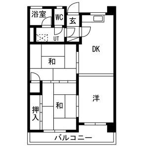 トヨダハイビルの間取り
