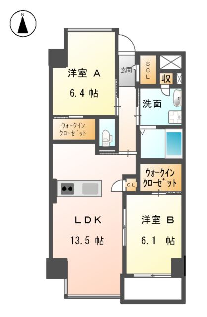 長久手テラスの間取り