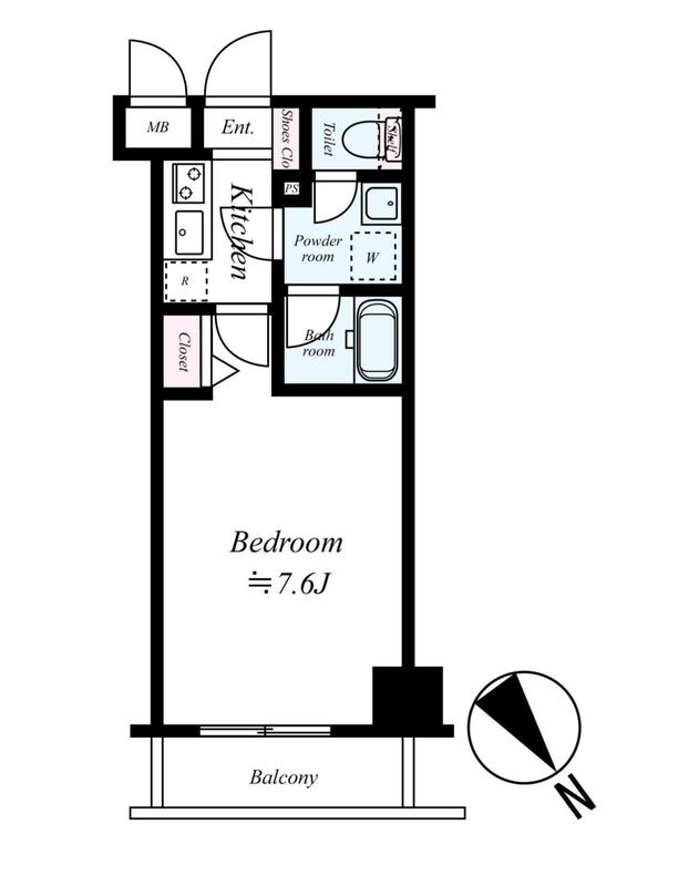グリフィン横浜・反町公園弐番館の間取り