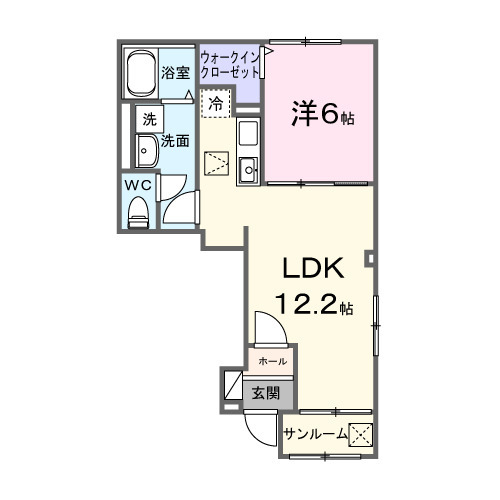 グレイス ケイの間取り