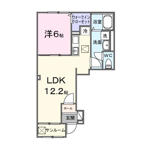 グレイス ケイの間取り